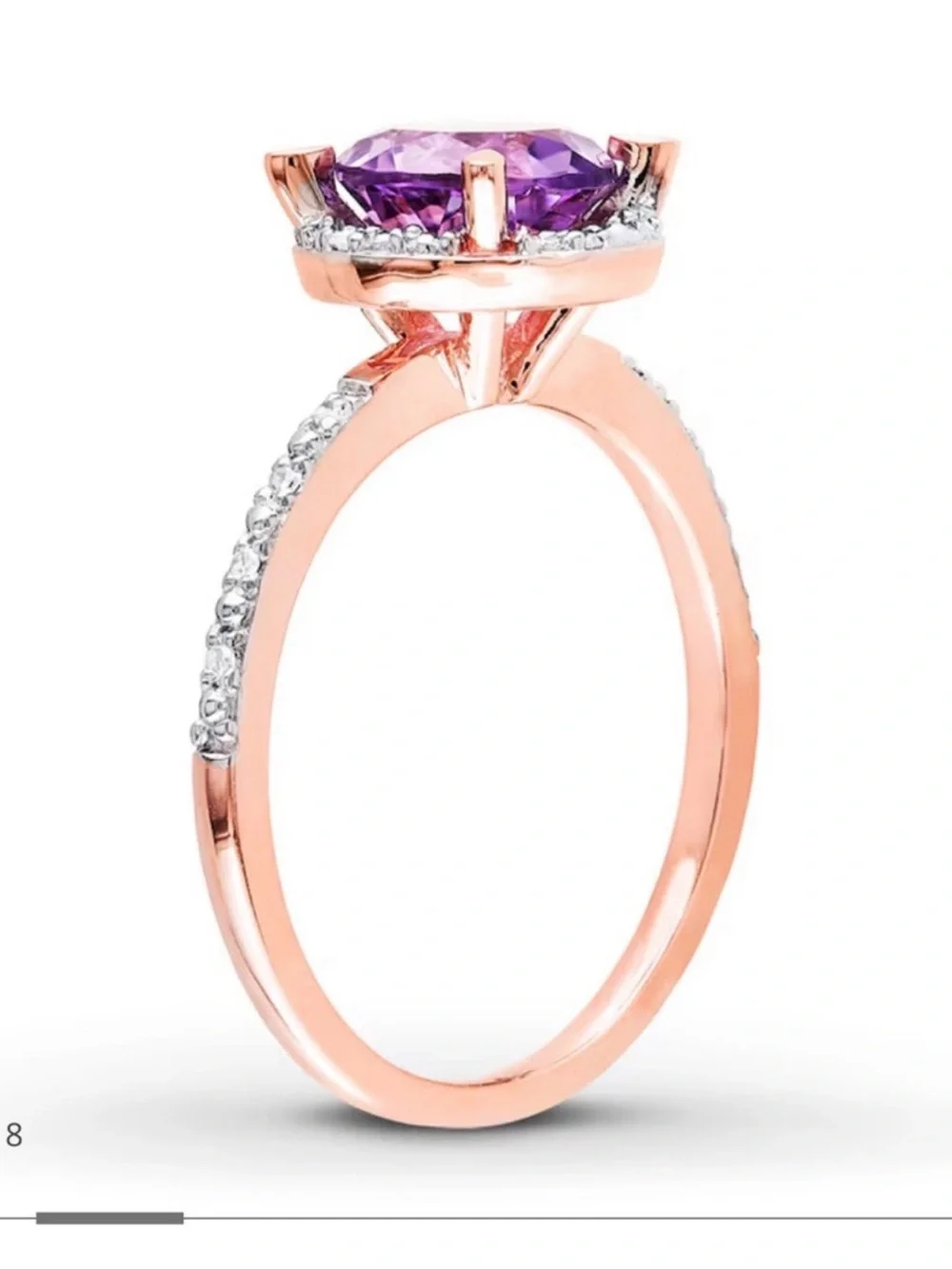 Amethyst ring size 5